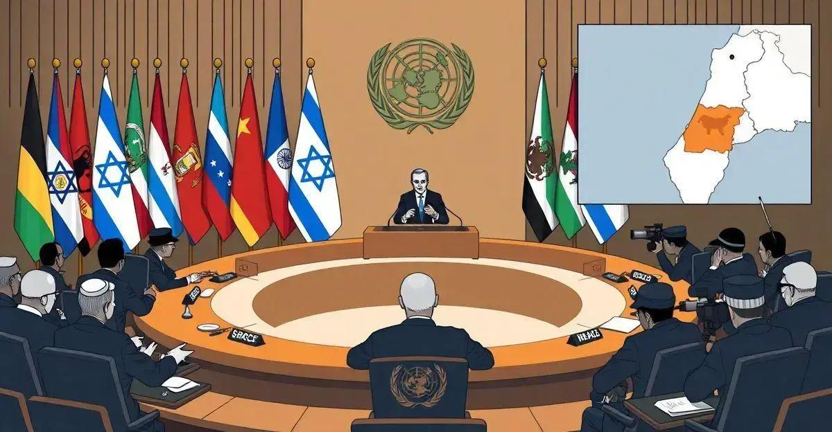 A posição de Israel na ONU