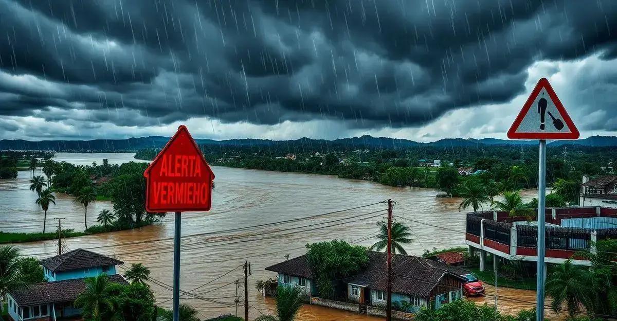 Alerta Vermelho: Chuvas Intensificadas no Rio Grande do Sul