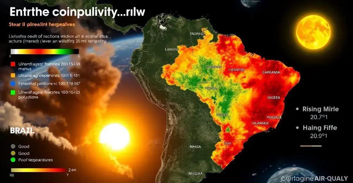 Aumento da Poluição: Mapa da Qualidade do Ar no Brasil