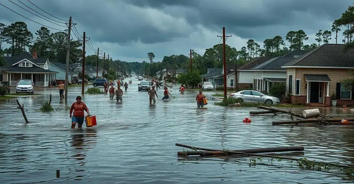 Condições de Emergência na Carolina do Norte