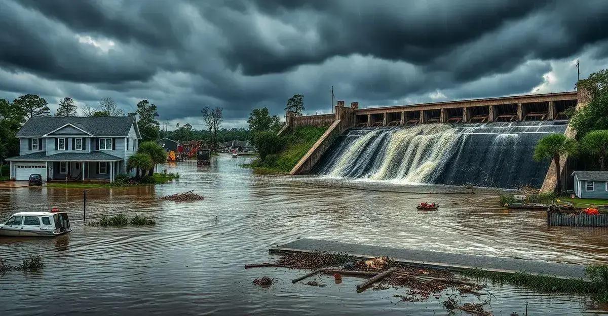 Emergência de Inundação e Ruptura de Barragem