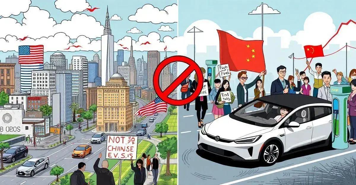 Impactos na Indústria de EVs Chineses