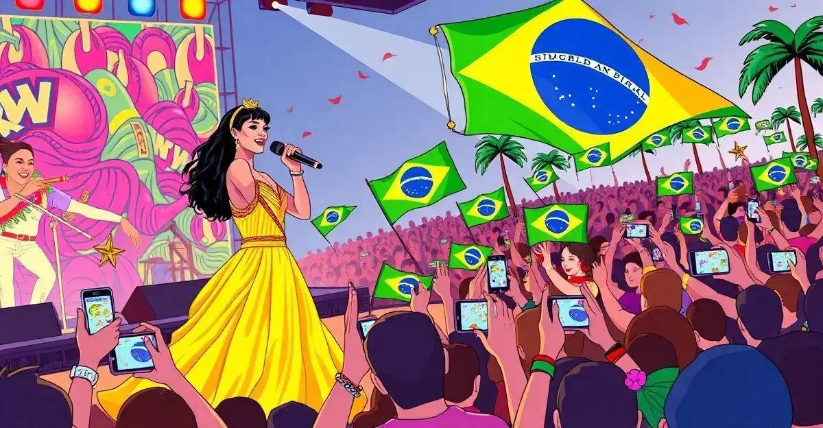 Katy Perry e sua Visita ao Brasil