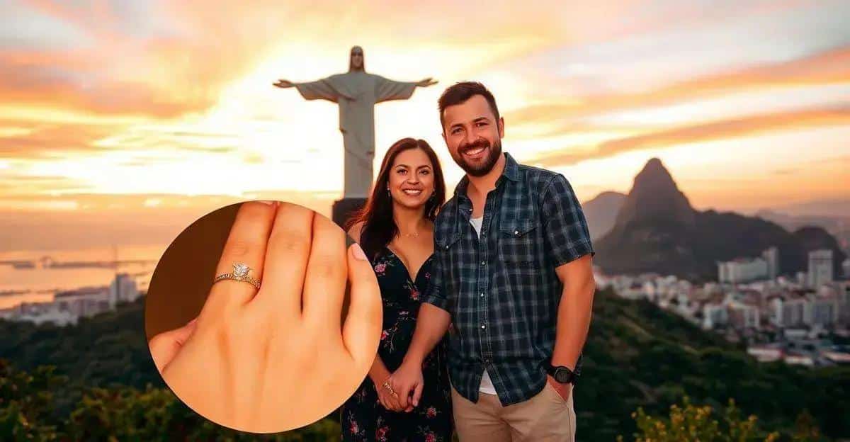 Momentos Especiais em Frente ao Cristo Redentor