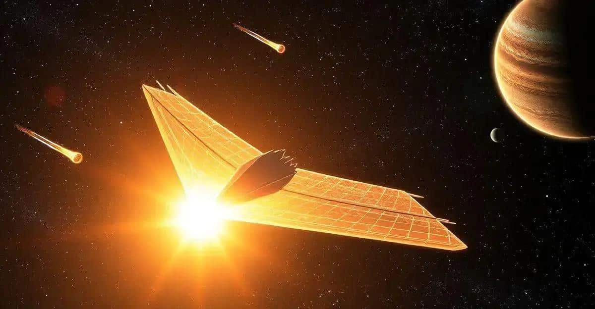 O futuro das velas solares na exploração espacial