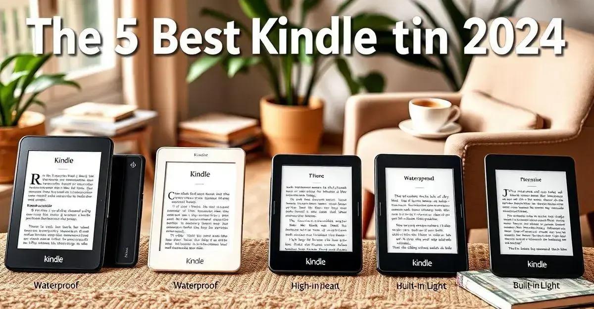 Os 5 Melhores Kindles para Comprar em 2024