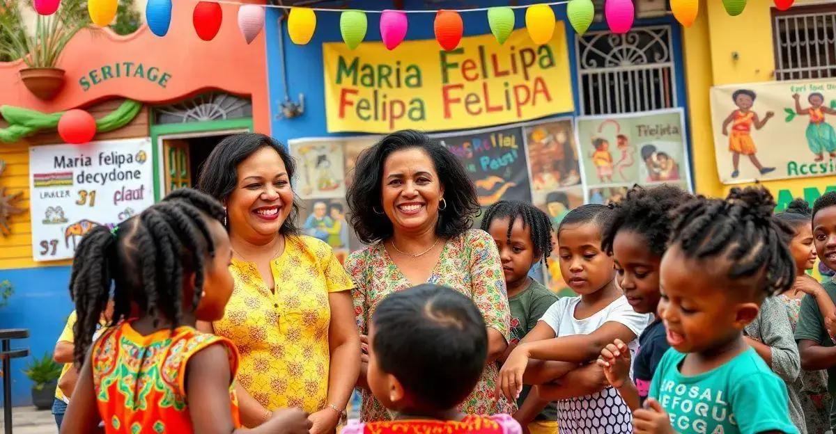 1ª Escola Afro-Brasileira é Inaugurada no RJ com Leandra Leal