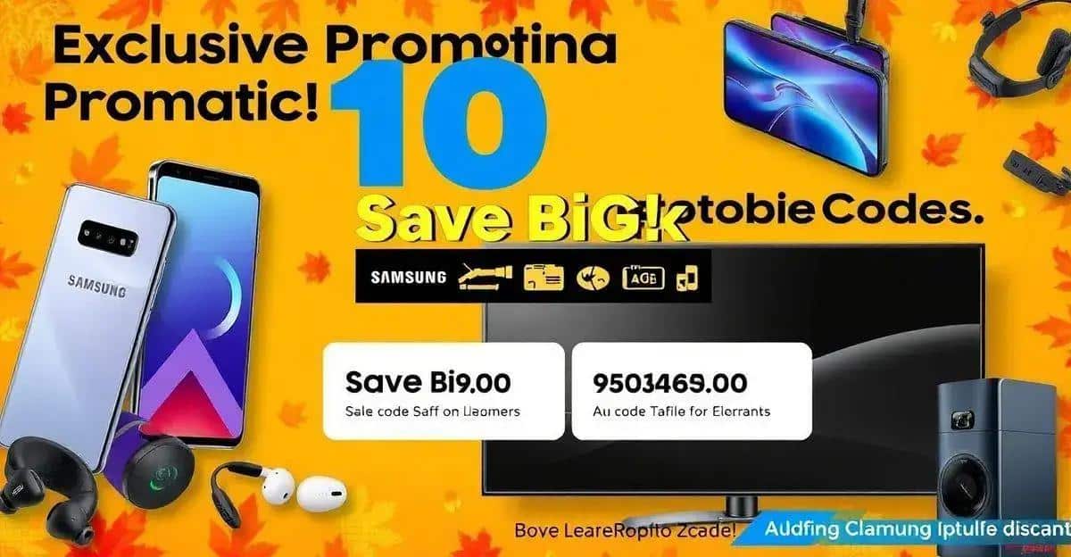 10 Códigos Promocionais Samsung Imperdíveis para Outubro de 2024