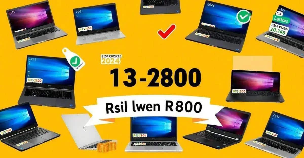 13 Laptops Baratos em 2024: Nossas Melhores Escolhas por Menos de R$800