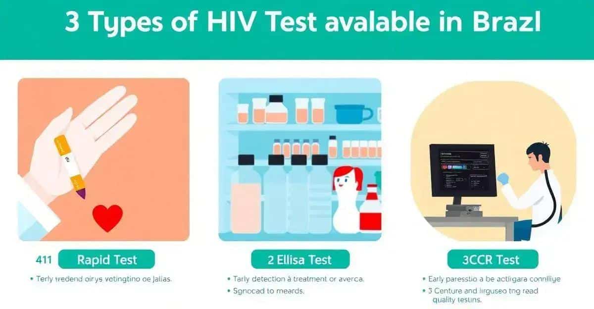 3 Tipos de Testes de HIV Disponíveis no Brasil