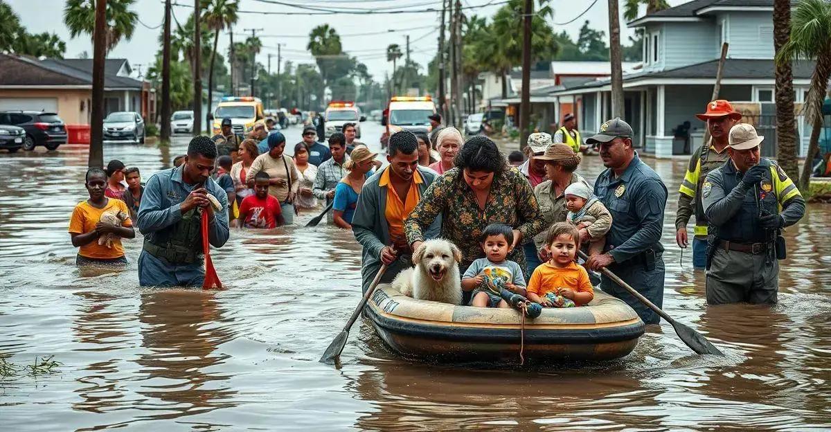 340 Pessoas e 49 Animais Resgatados na Flórida Após Furacão Milton