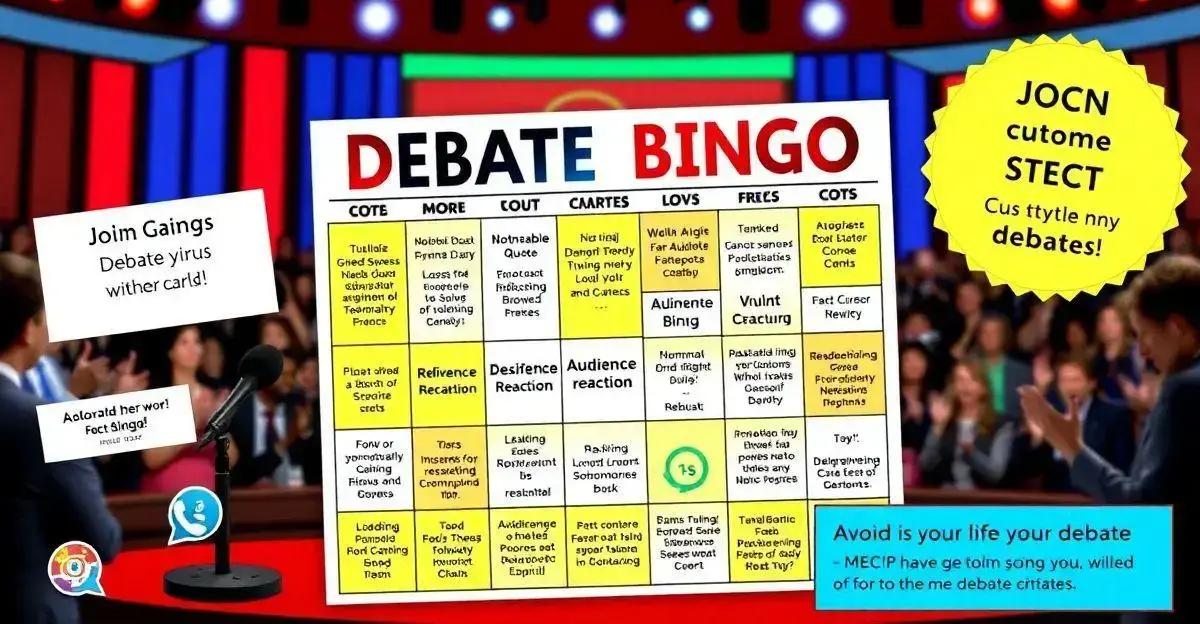 5 Dicas para Criar Seu Cartão de Bingo do Debate