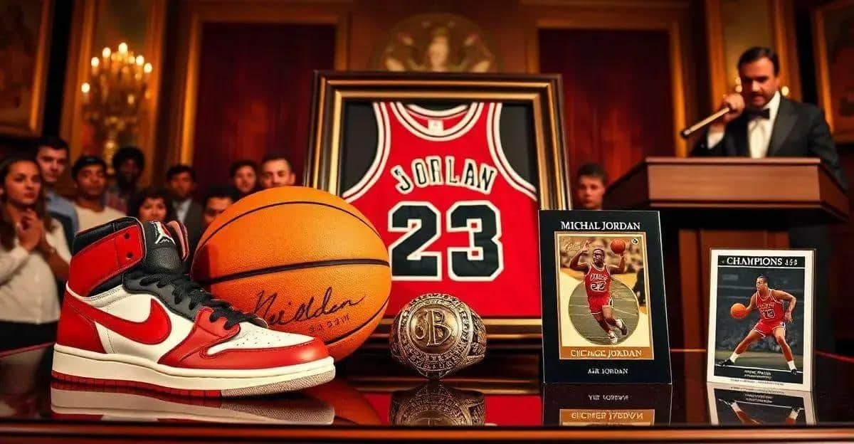 5 Itens Históricos de Michael Jordan que Vão a Leilão