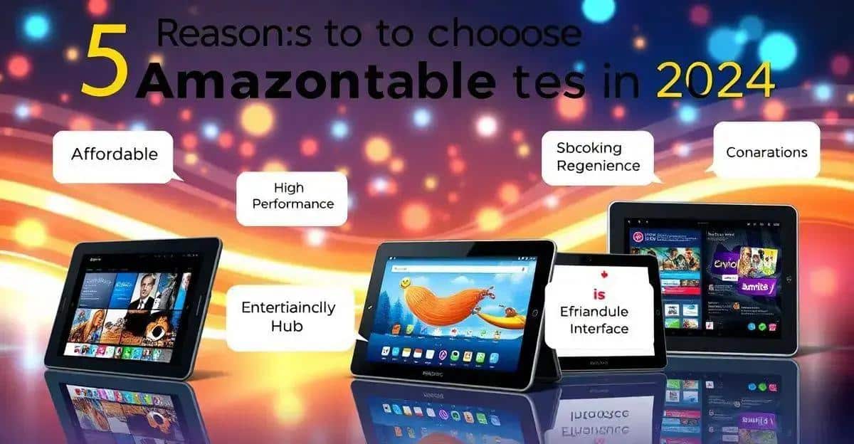 5 Motivos para Escolher os Tablets Amazon em 2024