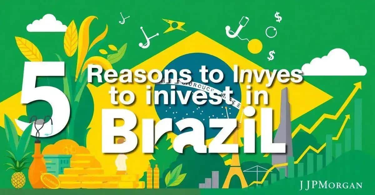 5 Razões para Investir no Brasil Segundo o JPMorgan