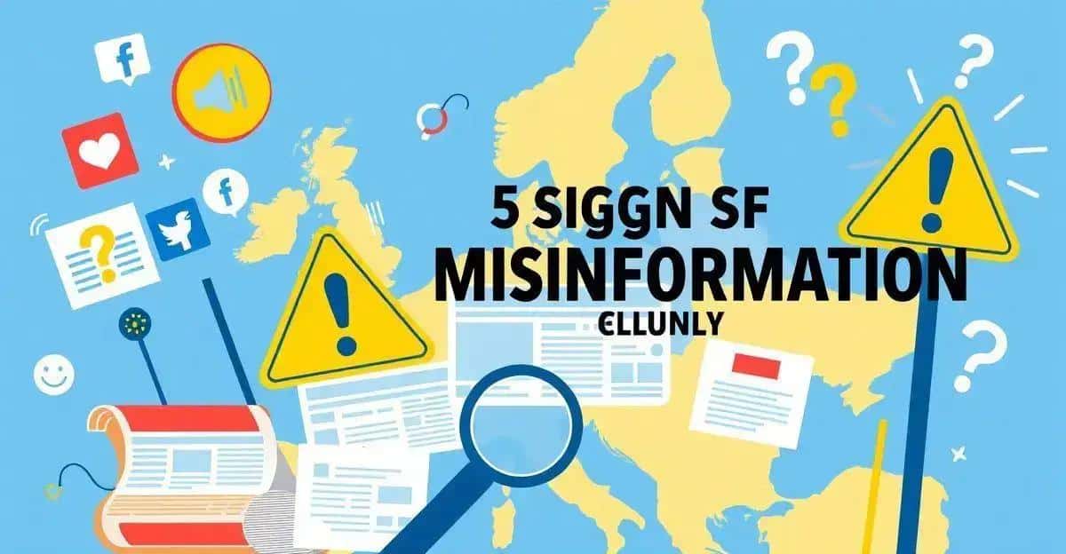 5 Sinais de Desinformação na Europa: Fique Atento!