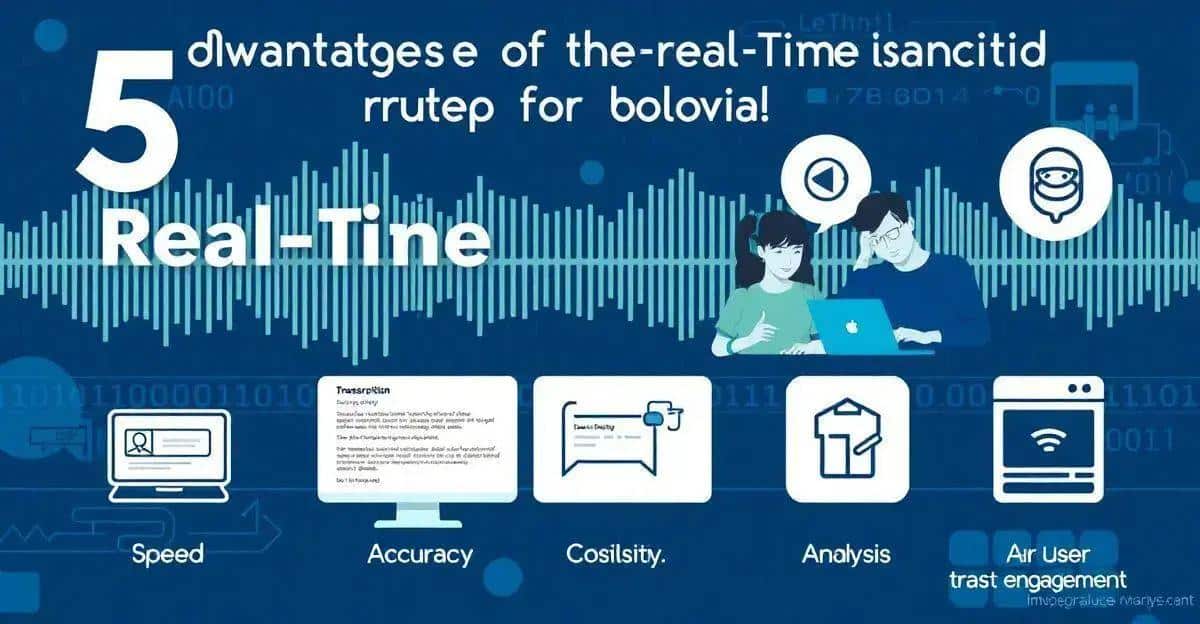 5 Vantagens da Transcrição em Tempo Real para APIs de Áudio