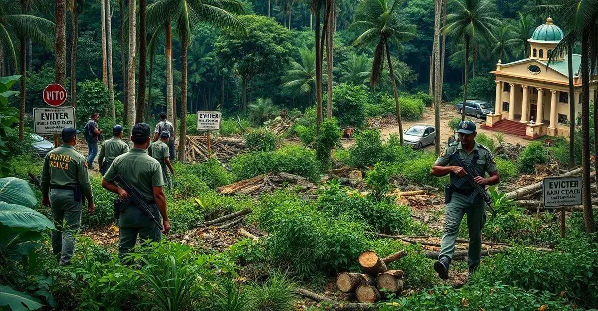 6 Pessoas Presas no Acre: Invasão de Terras da União