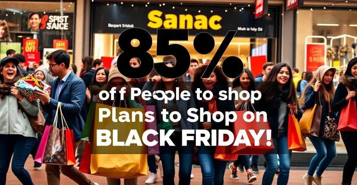 85% das Pessoas Pretendem Comprar na Black Friday