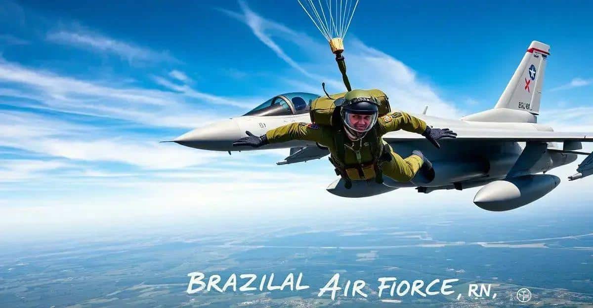 A manobra de ejeção do piloto