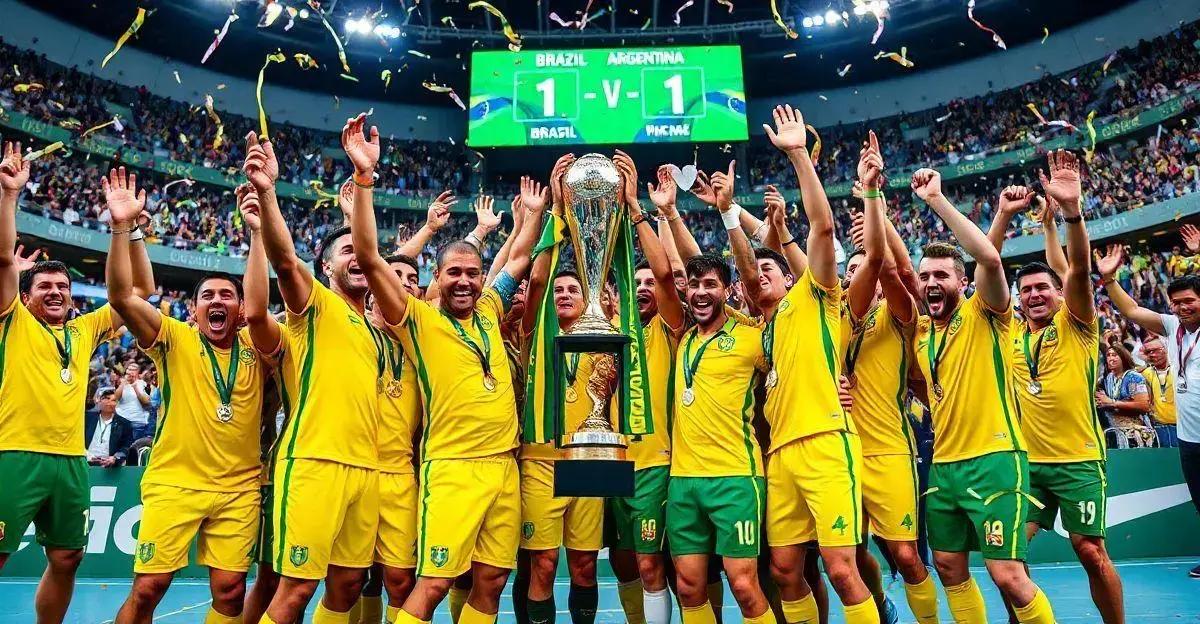 A Trajetória do Brasil no Mundial de Futsal