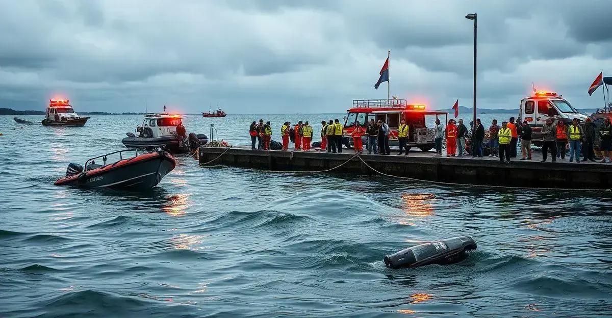 Ação dos Bombeiros e Investigação