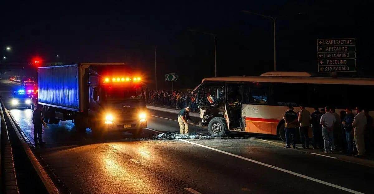 Acidente entre Caminhão e Ônibus em Franco da Rocha: Detalhes e Vídeos