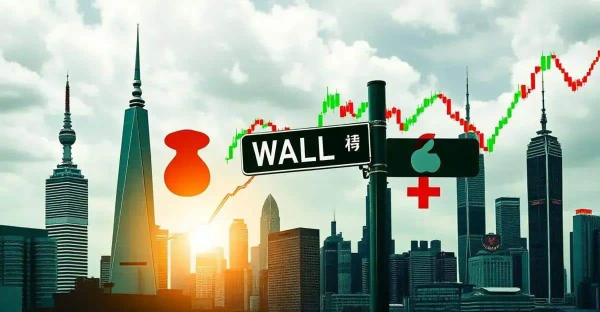 Ações na Ásia: Resultados Mistos Após Fôlego em Wall Street