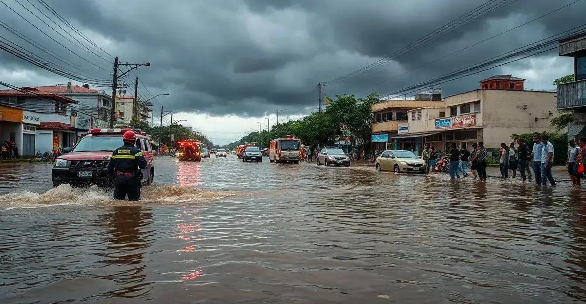 Alerta do Governo sobre Chuvas