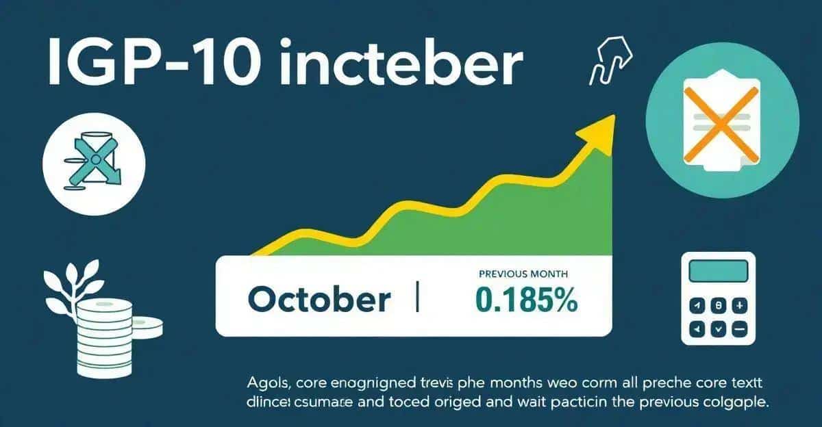 Alta do IGP-10 Acelera a 1,34% em Outubro