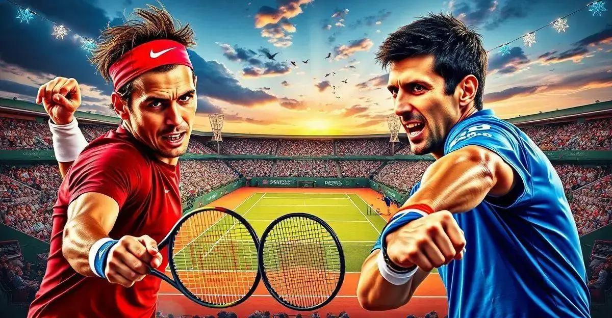 Análise das Estatísticas de Nadal e Djokovic