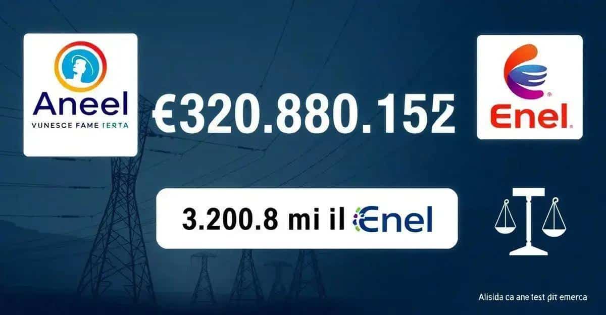 Aneel cobra mais de R$ 320 mi em multas da Enel