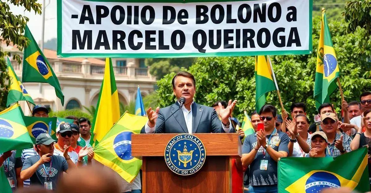 Apoio de Bolsonaro a Marcelo Queiroga