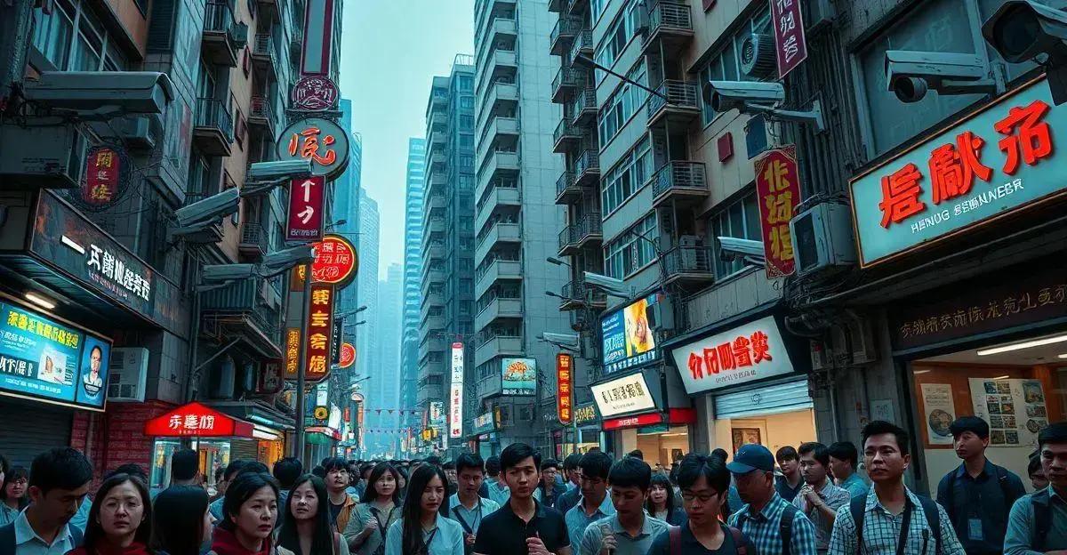 Aumento da Vigilância em Hong Kong