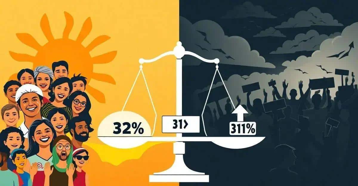 Avaliação do Governo Lula: 32% Positiva e 31% Negativa