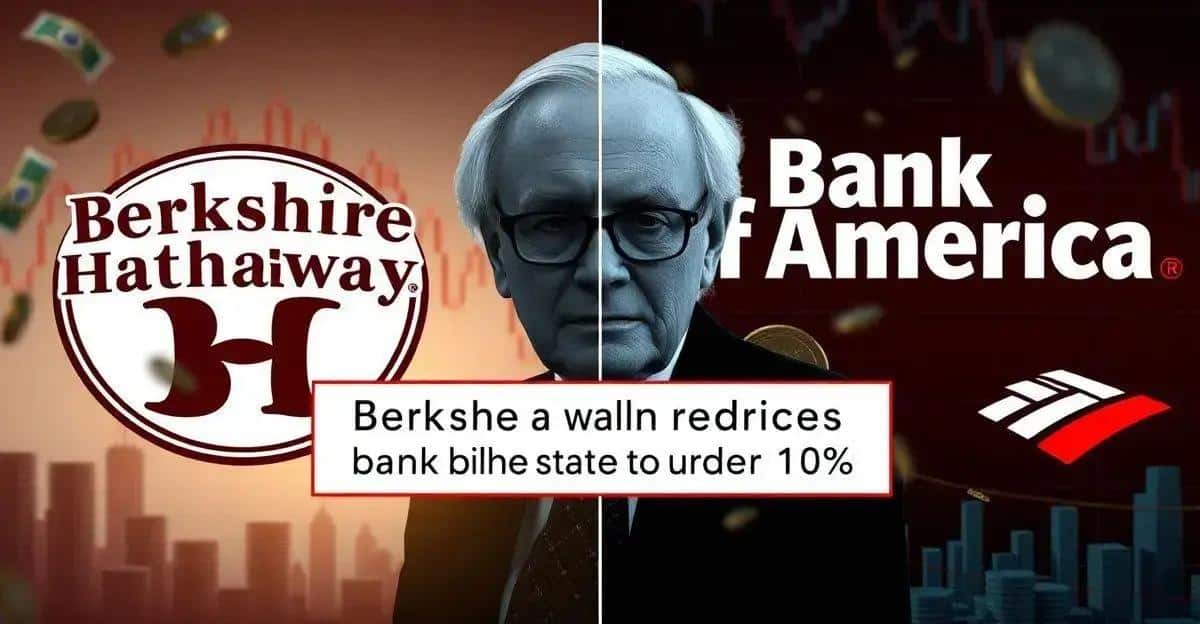 Berkshire Hathaway reduz participação no BofA para menos de 10%