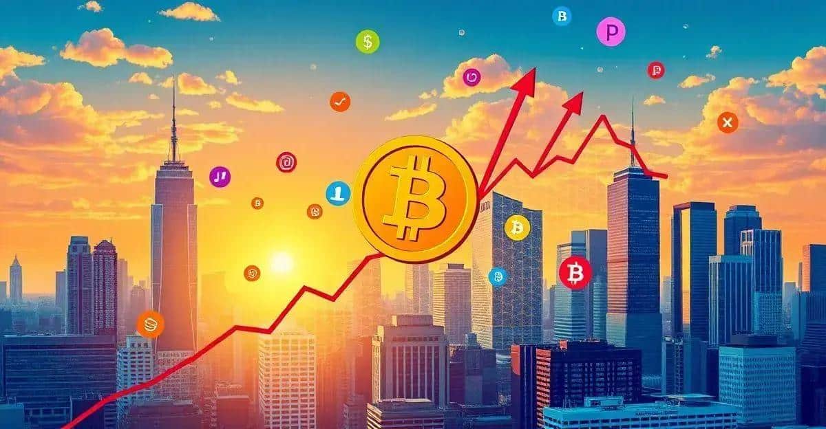 Bitcoin Atinge Maior Nível Desde Julho e Impulsiona Criptoativos