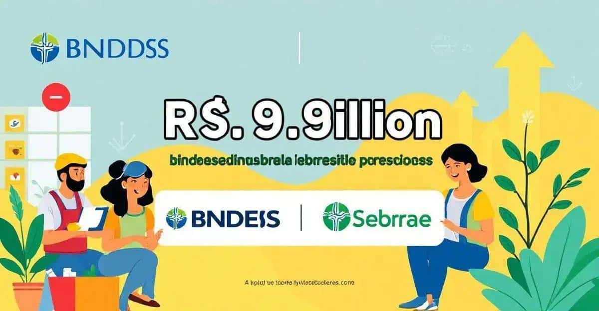 BNDES e Sebrae: R$ 9,4 bi em Crédito para Pequenos Negócios