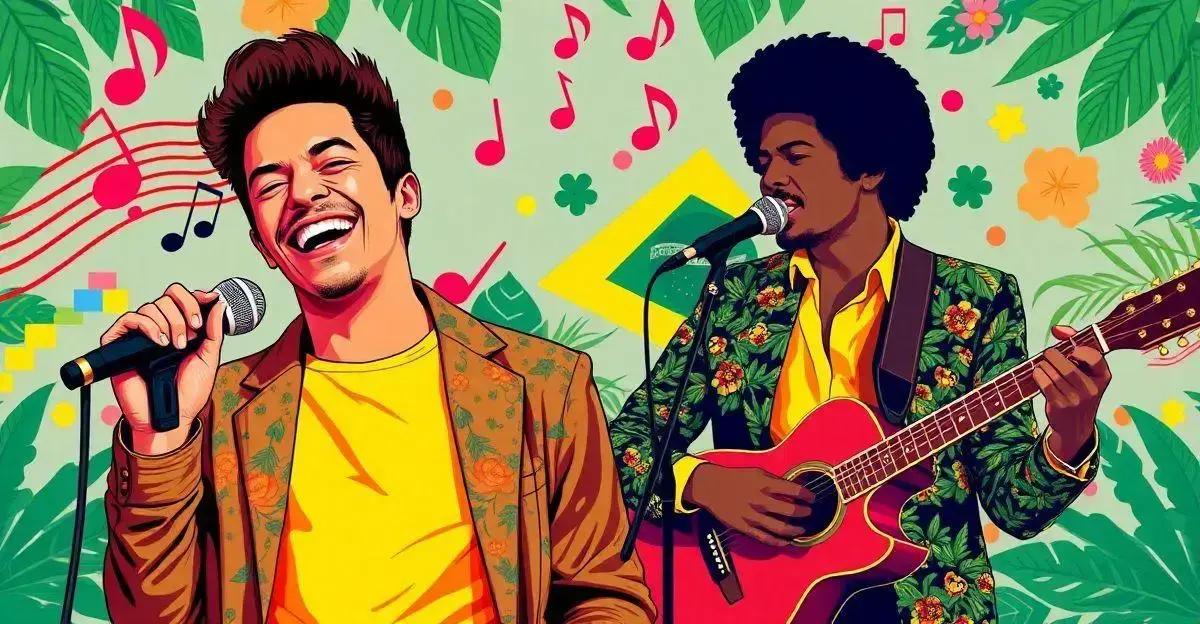 Bruno Mars compartilha arte de fã clube brasileiro e Djavan