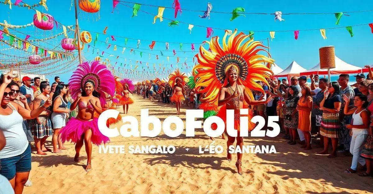 CaboFolia 2025: Ivete Sangalo e Léo Santana Confirmados!