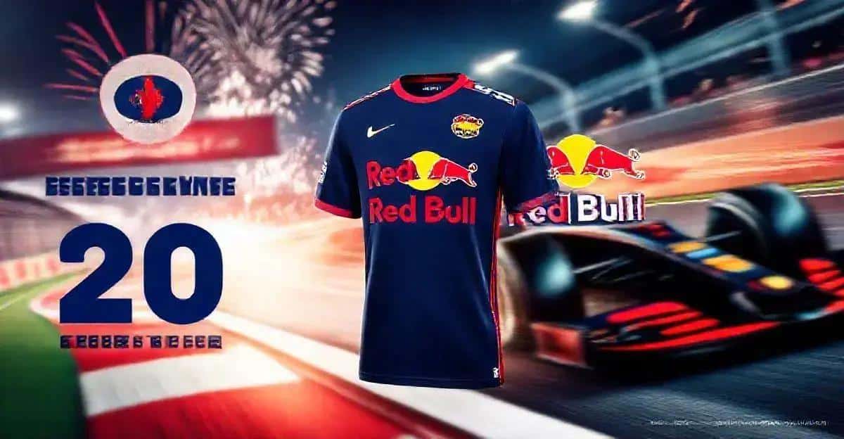 Camisa Red Bull Bragantino: Parceria com Max Verstappen