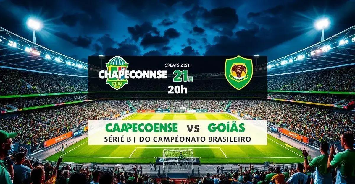 Chapecoense x Goiás: Horário e Onde Assistir ao Jogo da Série B