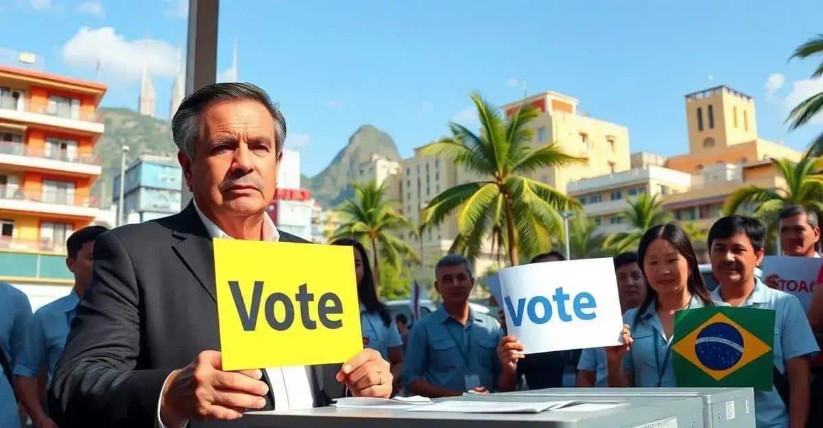 Chegada e Votação de Bolsonaro