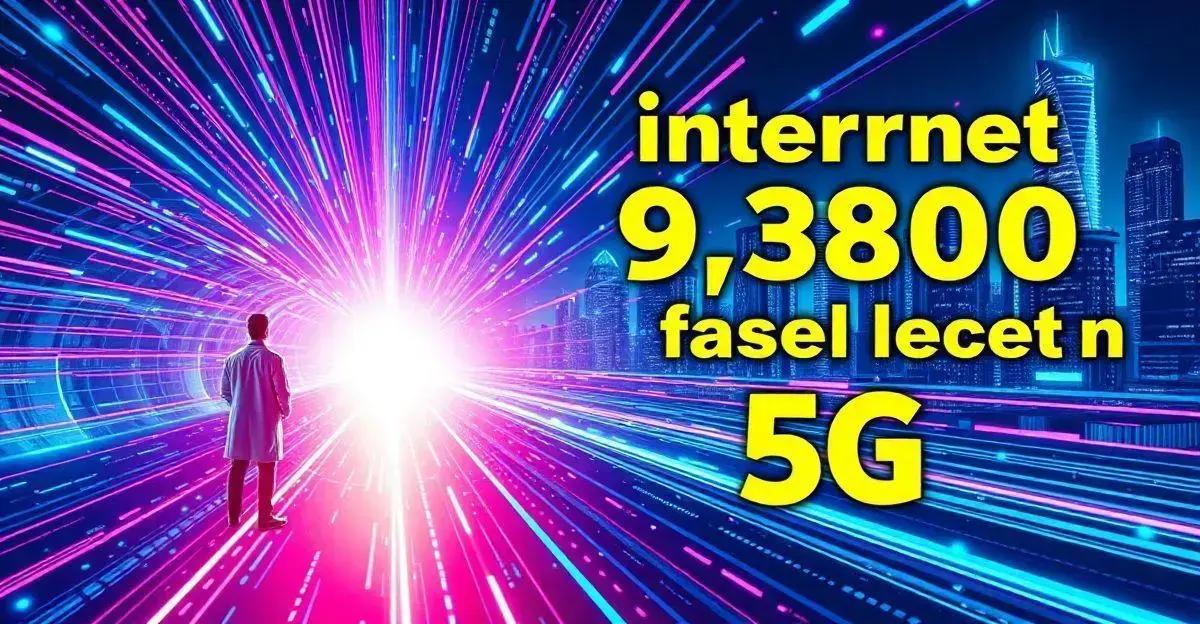 Cientistas Revelam Internet 9.000 Vezes Mais Rápida que o 5G