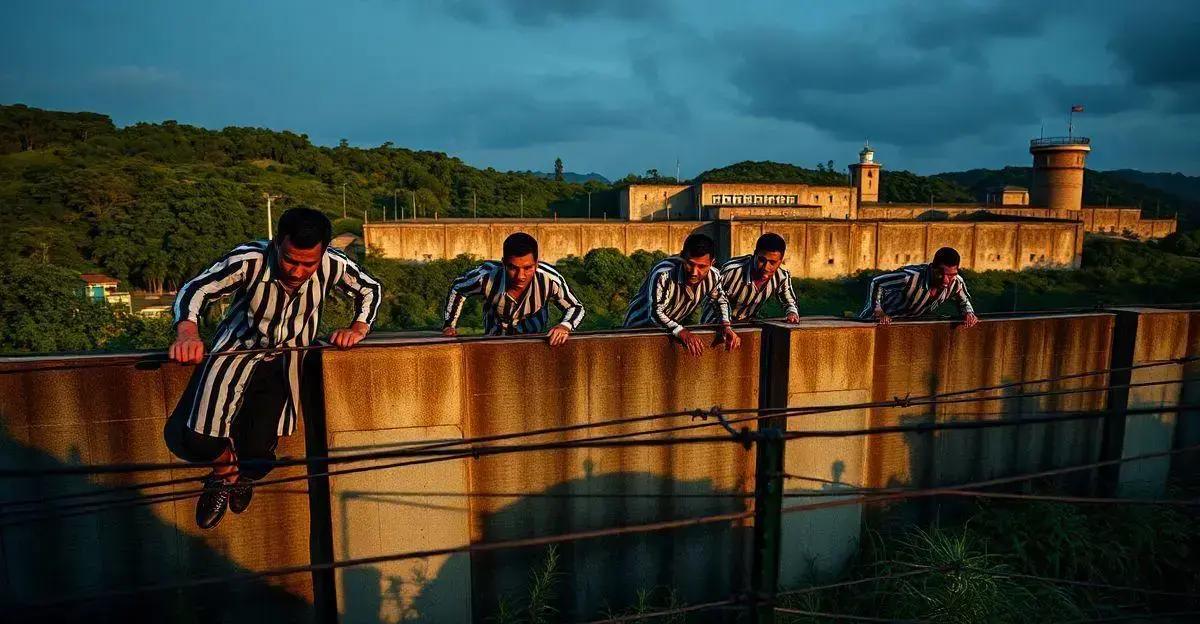 Cinco Presos Fogem de Cadeia em Minas Gerais