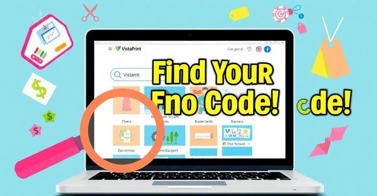 Como Encontrar o Código Promocional VistaPrint