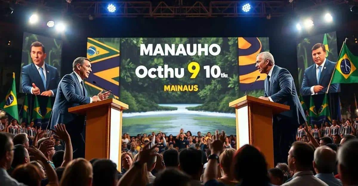 Como foi o Primeiro Debate entre Candidatos a Prefeito de Manaus