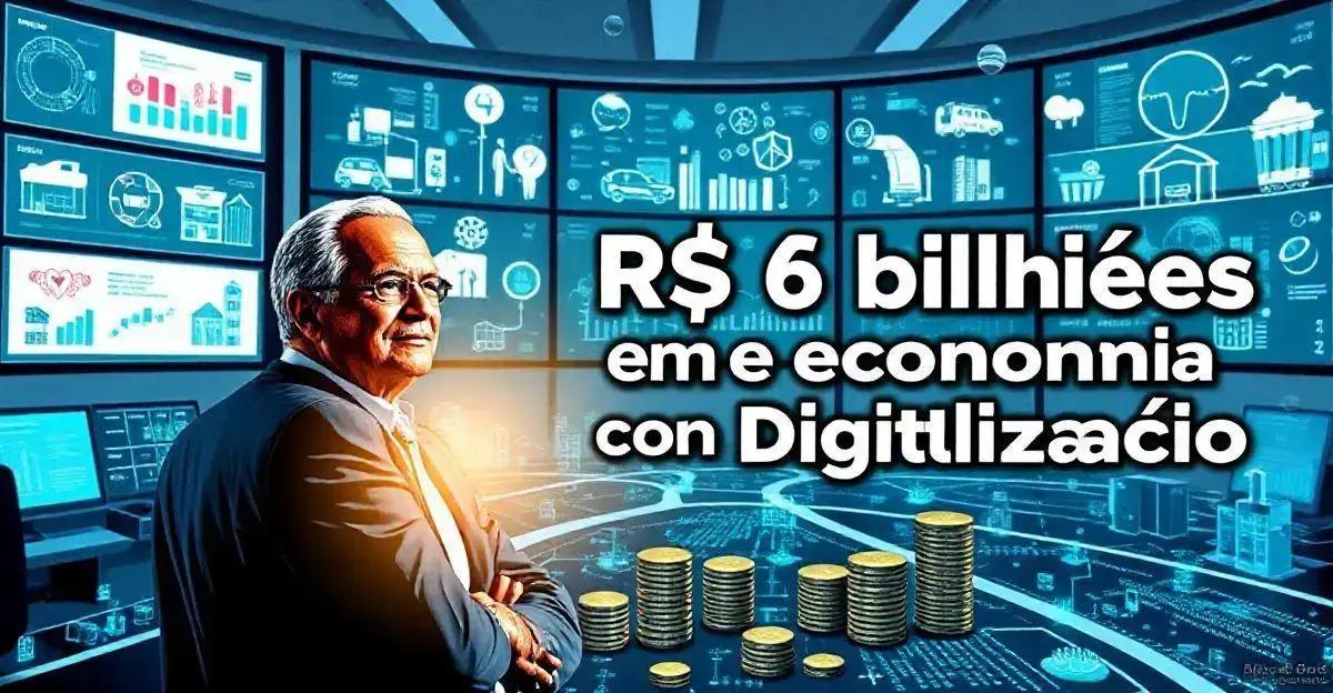 Como o Governo Lula Pode Economizar R$ 6 Bilhões com Digitalização