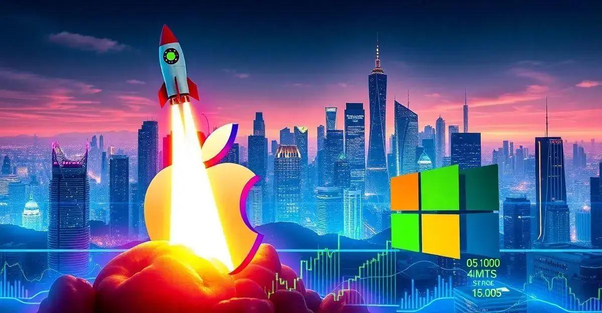 Comparação com Apple e Microsoft