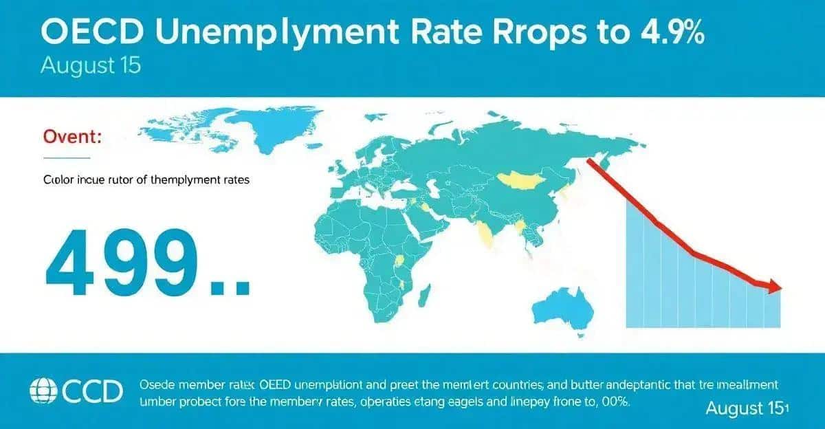 Comparação da Taxa de Desemprego entre os Países da OCDE